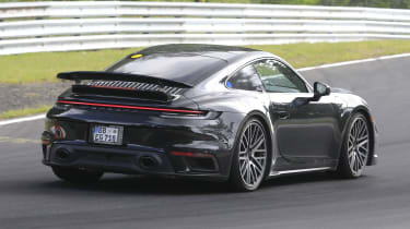 Hybrid Porsche 911 spy shot